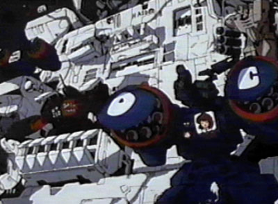 SDF-1 Macross Missile Turrets and Destroid defense