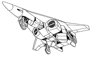 Alpha with Landing Gear Extended