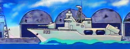 Barracuda-class Cutter - Side View